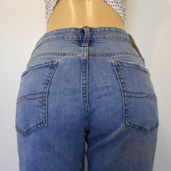 🌸SOLD🌸 LUCKY BRAND Jeans Size 14 Sweet Crop Denim - Picture 4 of 12